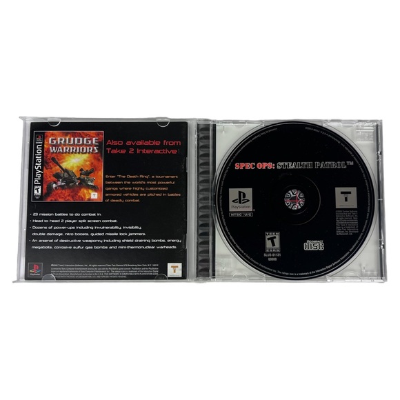 Spec Ops: Stealth Patrol Sony PlayStation 1 PS1 2000 Tested And Working - Picture 3 of 5